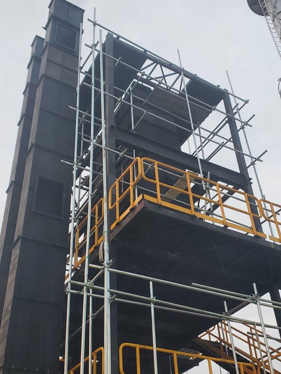 25 TPH Thermax biomass boiler installation, photograph 4