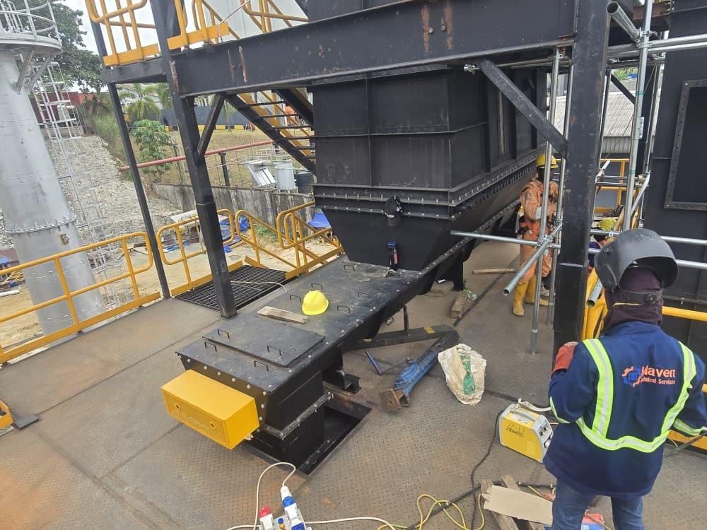 25 TPH Thermax biomass boiler installation, photograph 7