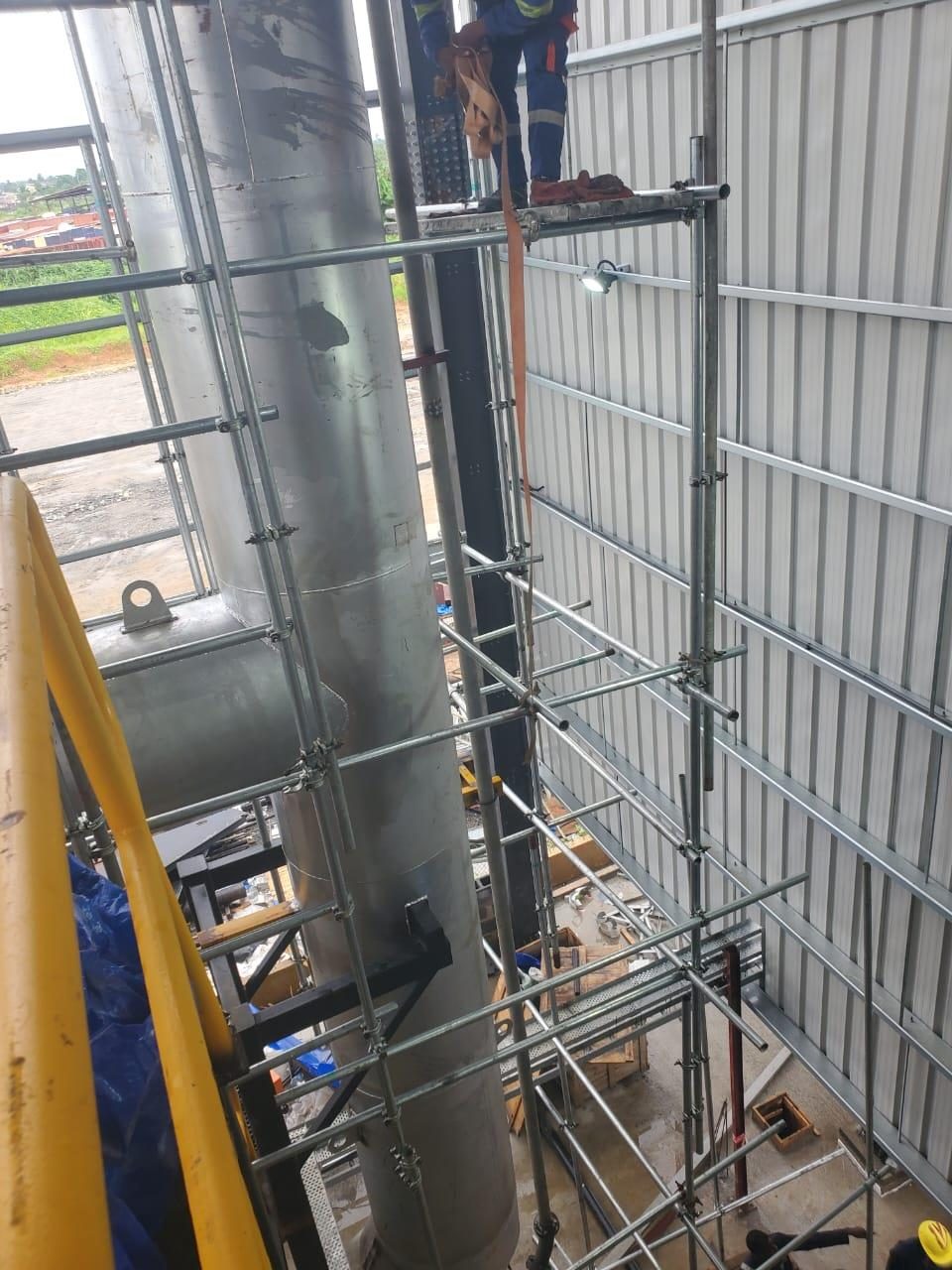 25 TPH Thermax biomass boiler installation, photograph 10