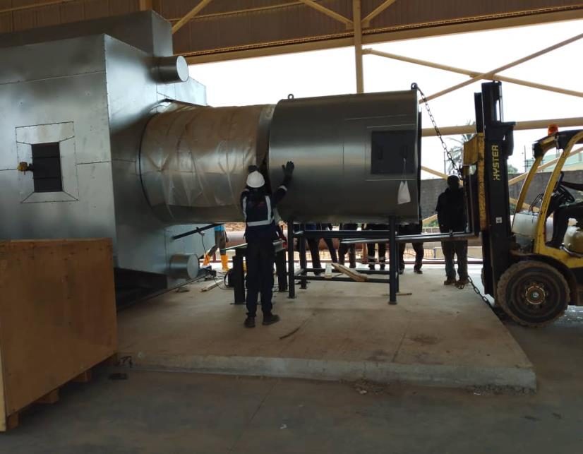 20 TPH boiler and turbine generator installation, photograph 2