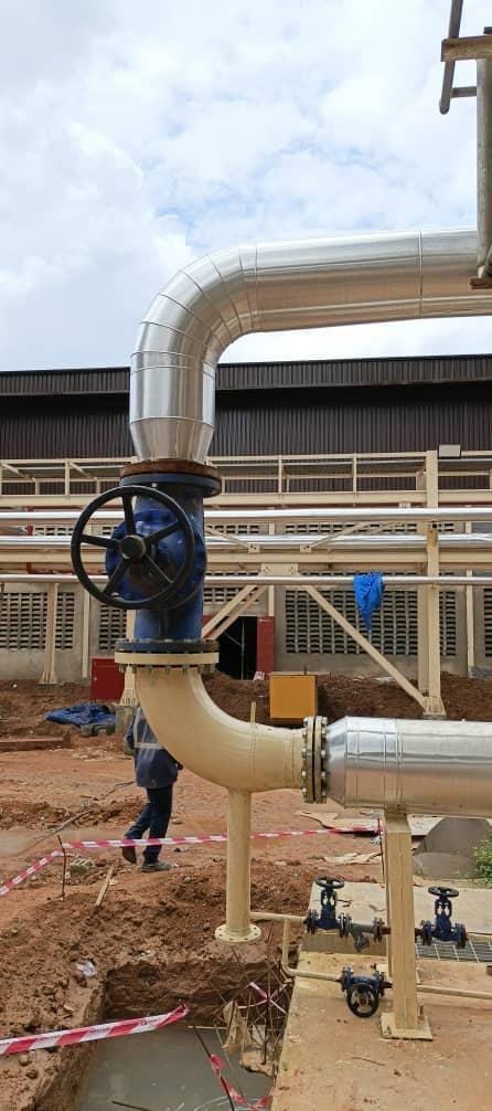20 TPH boiler and turbine generator installation, photograph 11