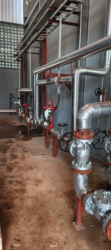 16 TPH Thermax Shellmax boiler fabrication and erection, photograph 8