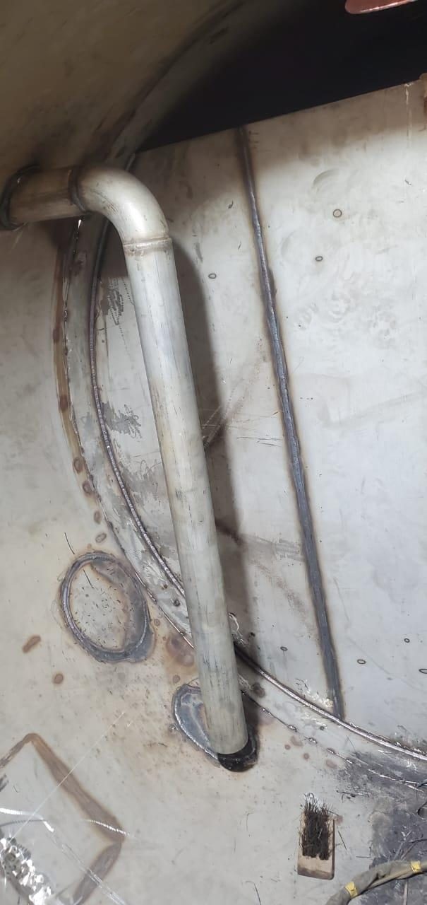 Stainless steel process line installations, photograph 9
