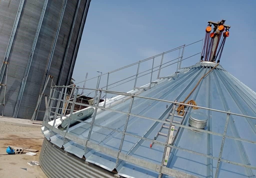Silo installation, photograph 6
