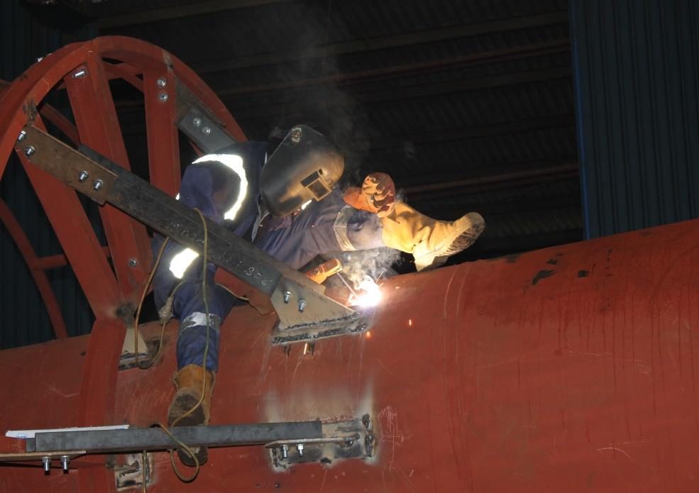 Fabrication at the Maven workshop, photograph 4